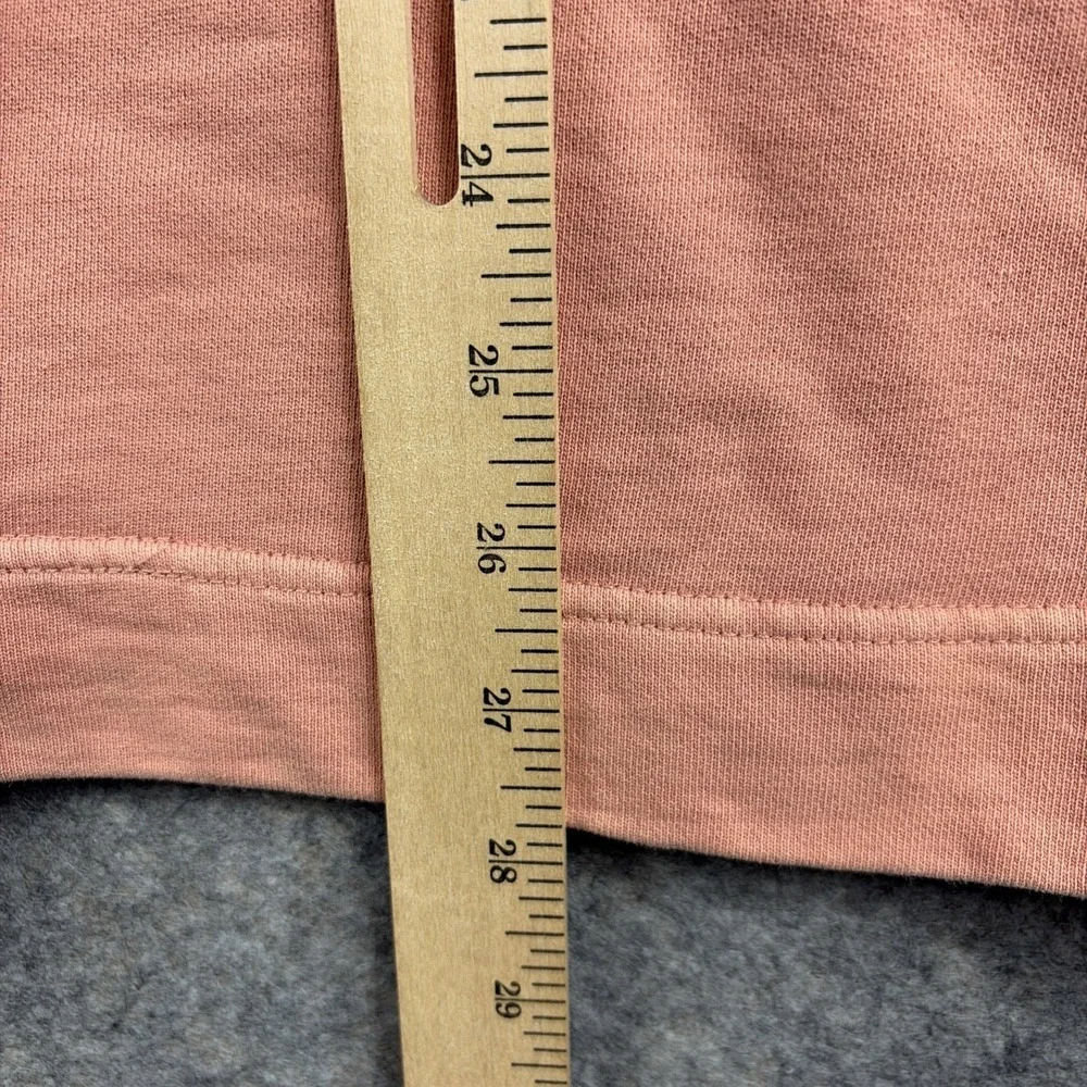 Orvis XL 1/4 Zip Sweater Orange Cotton Blend Signature Collection